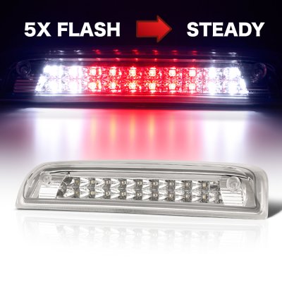 GMC Sierra 3500HD 2007-2014 Clear Flash LED Third Brake Light