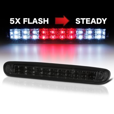 Chevy Silverado 3500HD 2007-2014 Smoked Flash LED Third Brake Light