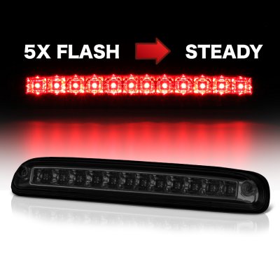 Ford F550 Super Duty 2011-2016 Smoked Flash LED Third Brake Light