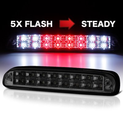 Ford F550 Super Duty 2008-2010 Smoked Flash LED Third Brake Light