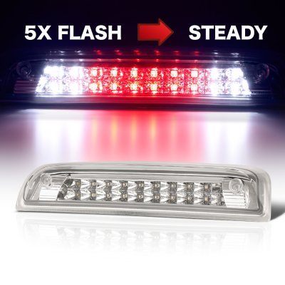 Chevy Silverado 2500HD 2015-2018 Clear Flash LED Third Brake Light