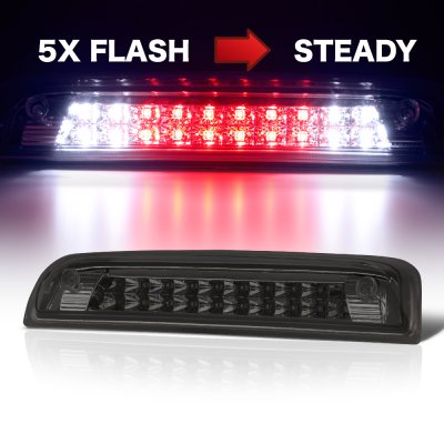 Chevy Silverado 2014-2018 Smoked Flash LED Third Brake Light