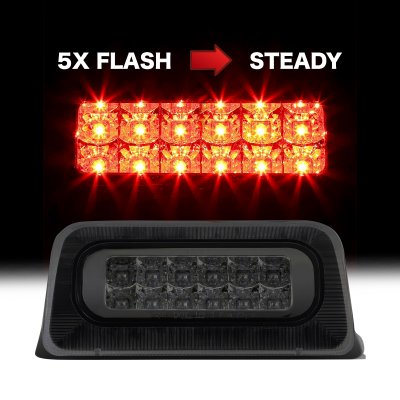 Isuzu Hombre 1996-2000 Smoked Flash LED Third Brake Light