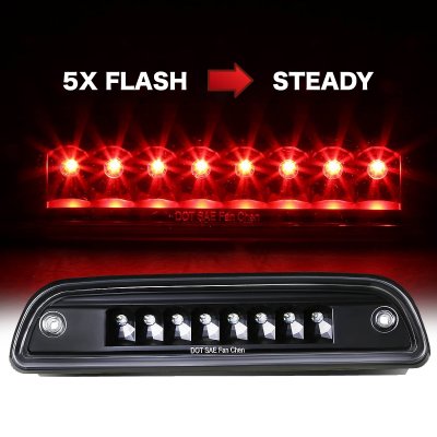 Toyota Tacoma 1995-2017 Black Flash LED Third Brake Light