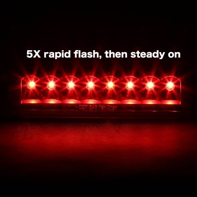 Toyota Tacoma 1995-2017 Black Flash LED Third Brake Light