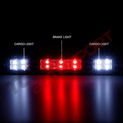 Ford Bronco 1992-1996 Clear LED Third Brake Light