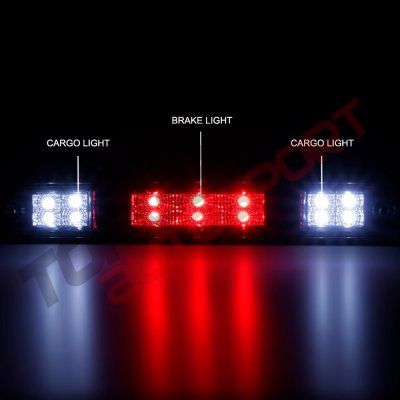 Ford Bronco 1992-1996 Clear LED Third Brake Light