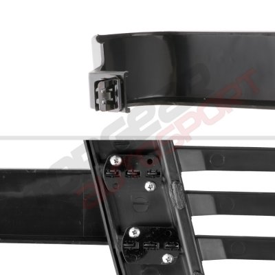 Chevy Silverado 1500HD 2003-2004 Black Billet Grille