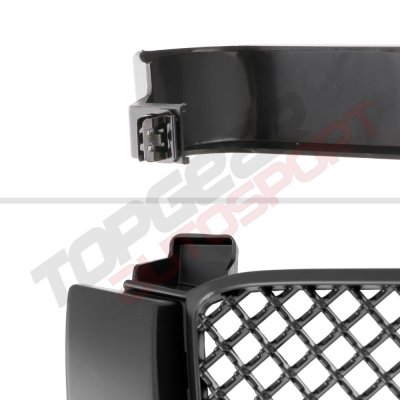 Chevy Silverado 1500 2003-2005 Black Mesh Grille
