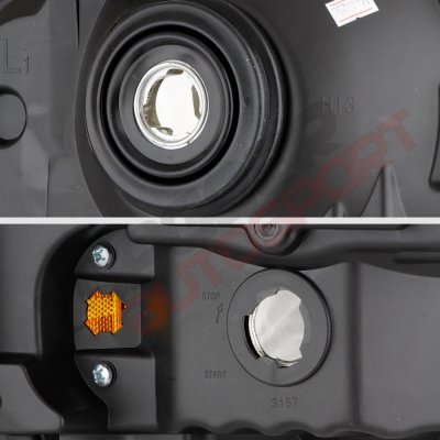 Ford F450 Cab Chassis 2005-2007 Euro Headlights