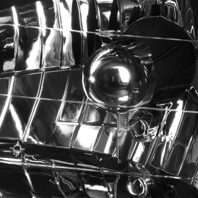 Kia Sephia 1998-2001 Black Headlights