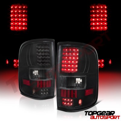 Ford F150 2004-2008 LED Tail Lights Blacked Out