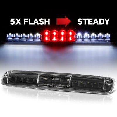 Chevy Silverado 1500HD 2001-2006 Black Flash LED Third Brake Light