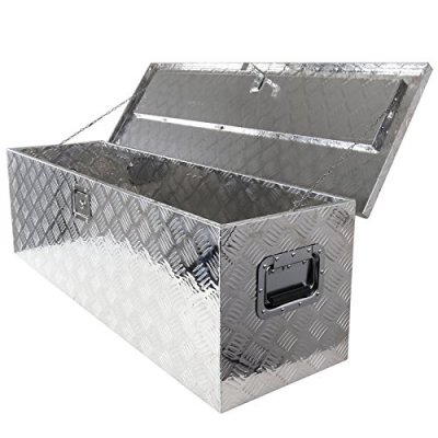 Chevy Silverado 2014-2018 Aluminum Truck Tool Box 49 Inches Key Lock