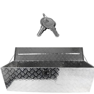 Chevy Silverado 2500HD 2015-2018 Aluminum Truck Tool Box 49 Inches Key Lock