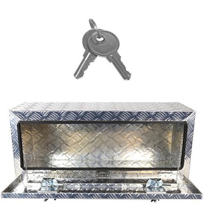 Nissan Titan 2016-2018 Aluminum Truck Tool Box 36 Inches Key Lock
