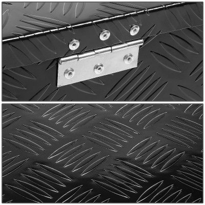 Ford F350 Super Duty 2017-2018 Black Aluminum Truck Tool Box 30 Inches Key Lock