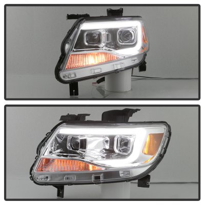 Chevy Colorado 2015-2022 Tube DRL Projector Headlights