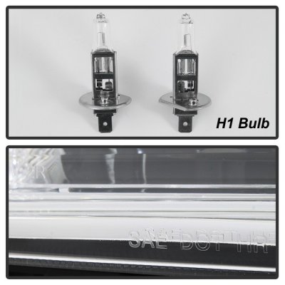 Ford F550 Super Duty 2005-2007 Tube DRL Projector Headlights