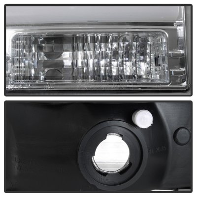 Ford F350 Super Duty 1999-2004 Tube DRL Projector Headlights