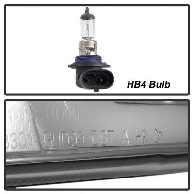 GMC Sierra 1999-2006 LED Tube DRL Projector Headlights