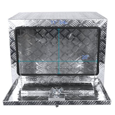 GMC Sierra 3500HD 2015-2018 Aluminum Truck Tool Box 24 Inches Key Lock