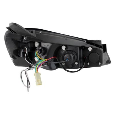 Pontiac G6 2005-2010 Black Smoked Projector Headlights