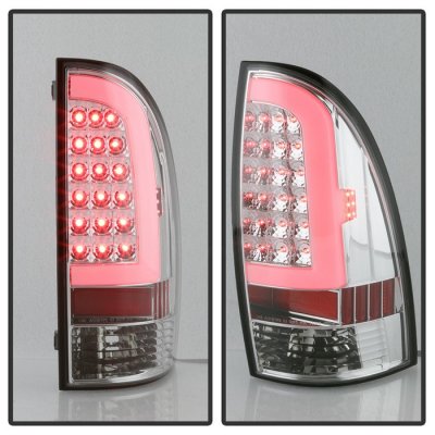 Toyota Tacoma 2005-2015 Clear LED Tail Lights