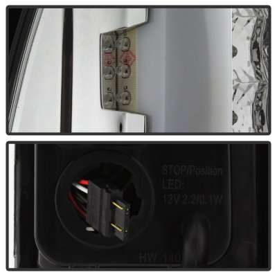 Toyota Tacoma 2005-2015 Clear LED Tail Lights