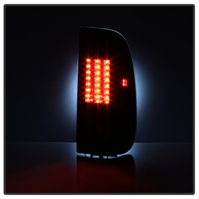 Ford F450 Super Duty 2011-2016 Black Smoked LED Tail Lights