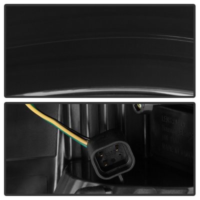 Dodge Ram 2500 2013-2018 Black Smoked Neon LED Tail Lights