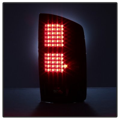 Dodge Ram 2002-2006 Black LED Tail Lights