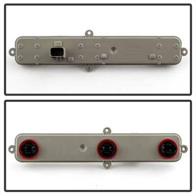 Dodge Ram 2500 2003-2006 Red Clear LED Tail Lights