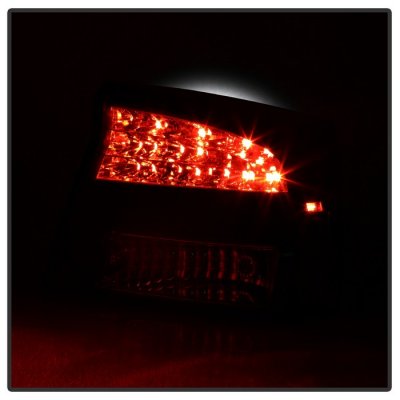 Dodge Charger 2006-2008 Black Smoked LED Tail Lights