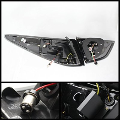 Hyundai Tucson 2010-2014 Clear LED Tail Lights