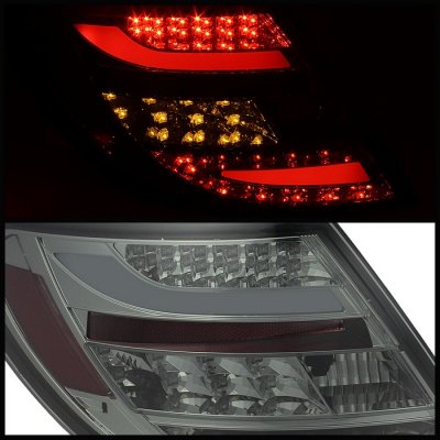 Mercedes Benz C Class 2008-2011 Smoked LED Tail Lights