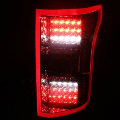 Ford F150 2015-2017 Smoked Full LED Tail Lights