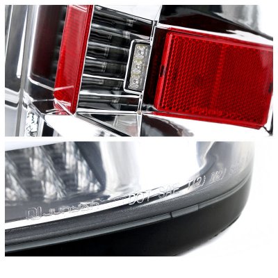 Chevy Silverado 2014-2018 Clear LED Tail Lights