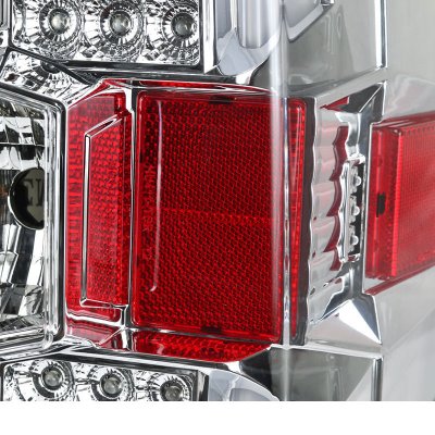 Chevy Silverado 2014-2018 Clear LED Tail Lights