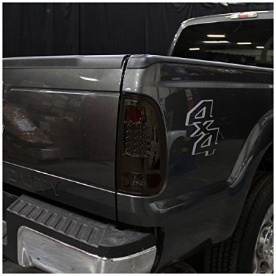 Ford F250 Super Duty 2008-2010 Smoked LED Tail Lights
