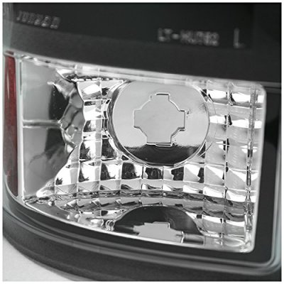 Ford F250 Super Duty 2008-2010 Black LED Tail Lights