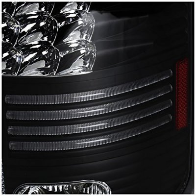 Dodge Ram 2500 2003-2006 Black LED Tail Lights