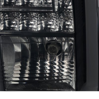 Chevy Tahoe 2015-2020 Black Smoked LED Tail Lights