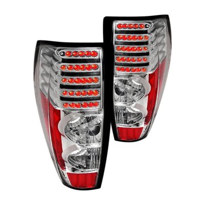 Chevy Colorado 2004-2012 Clear LED Tail Lights