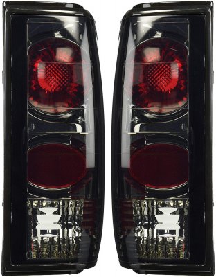 Chevy S10 1982-1993 Smoked Tail Lights