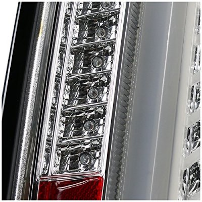 Cadillac CTS 2003-2007 Clear Tube LED Tail Lights
