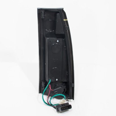 GMC Sierra 1988-1998 Black Smoked LED Tail Lights