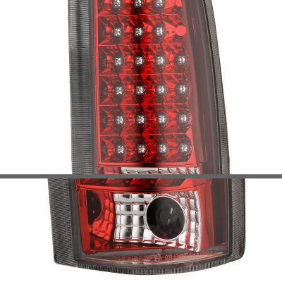 Chevy Suburban 1992-1999 Red LED Tail Lights