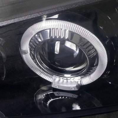 Chevy Avalanche 2002-2006 Smoked Projector Headlights