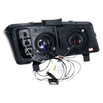 Chevy Silverado 2003-2006 Smoked Projector Headlights